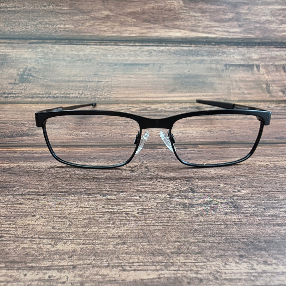 Oakley Steel Plate XS Satin‎ Black Eyeglass Frames OY3002-0148 Rectangle *READ*